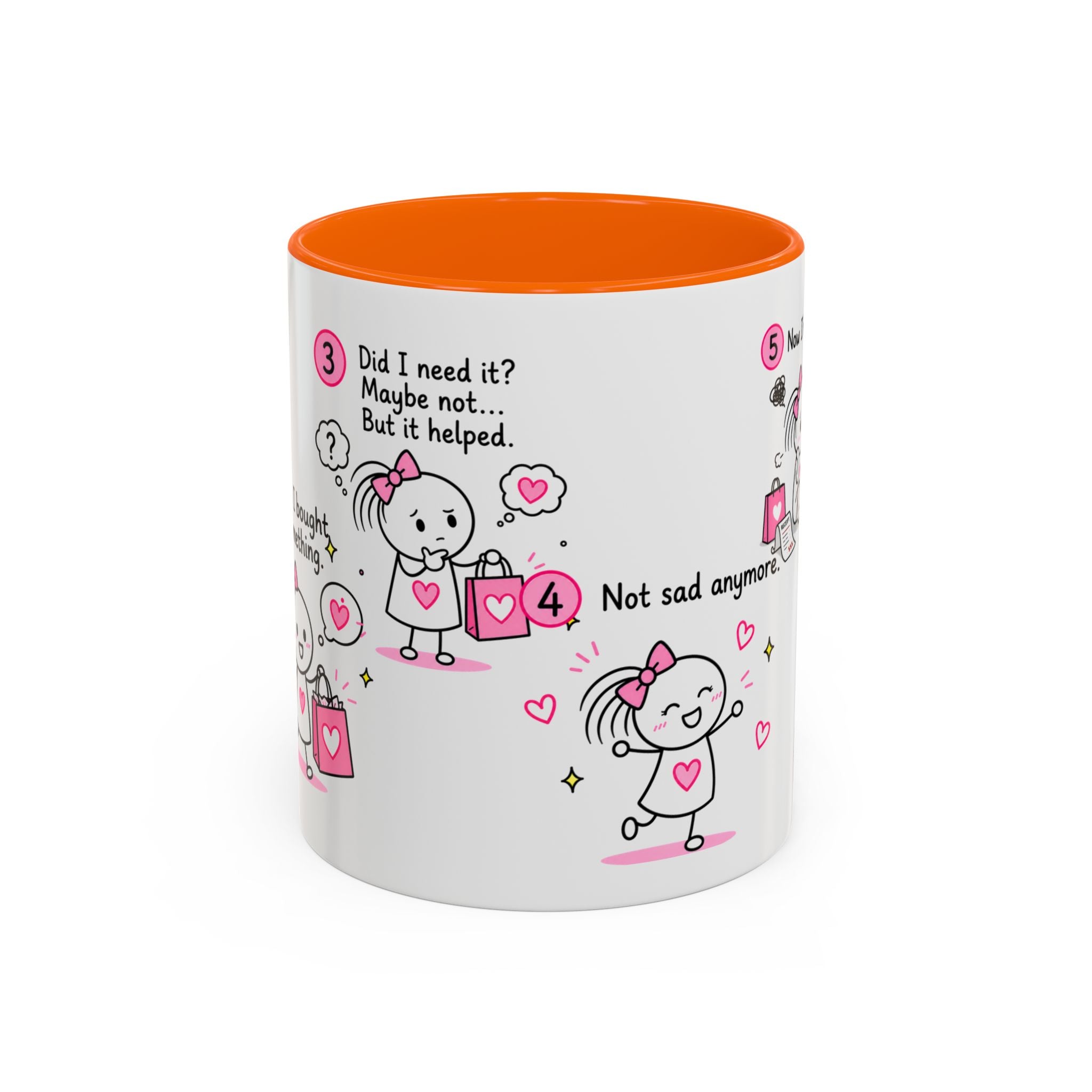 Retail Therapy Mug Funny Shopping Mug Online Shopping Gift Self Care Coffee Cup