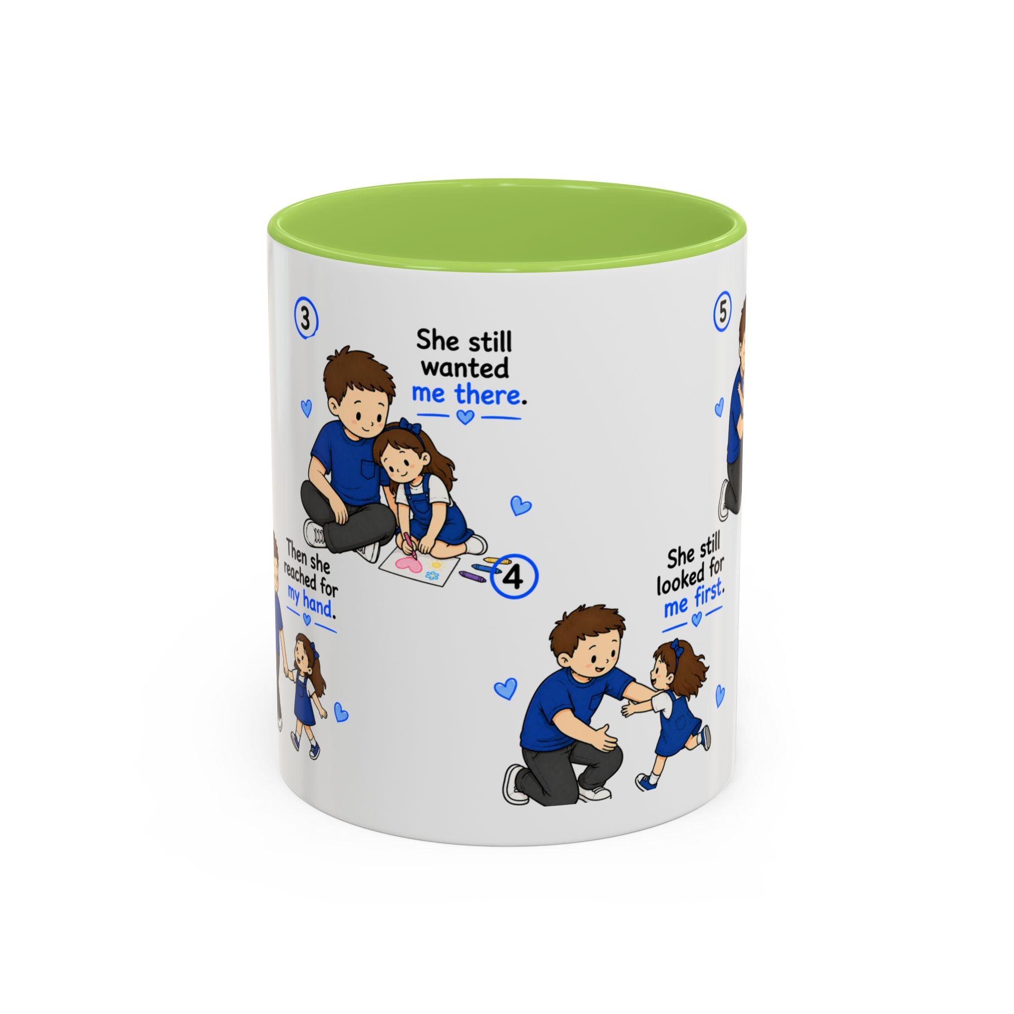 She Will Always Be My Little Girl Mug Dad Daughter Gift Girl Dad Coffee Mug Father Daughter Comic Mug Fathers Day Gift