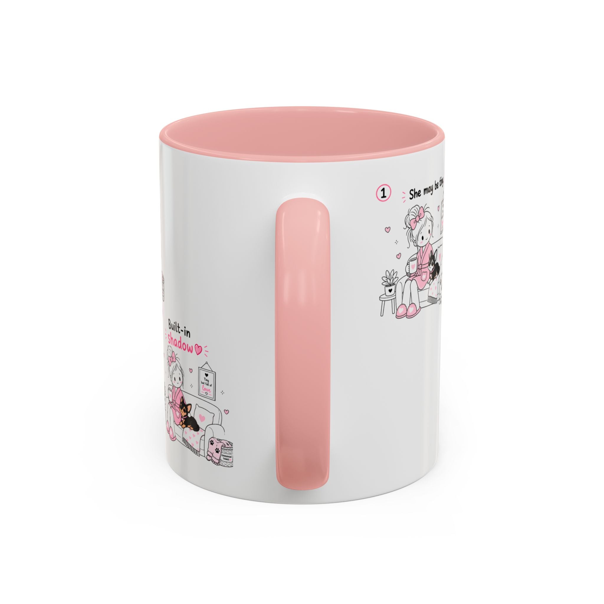 Chihuahua Mom Mug Tiny Dog Big Love Coffee Cup Cute Chihuahua Gift