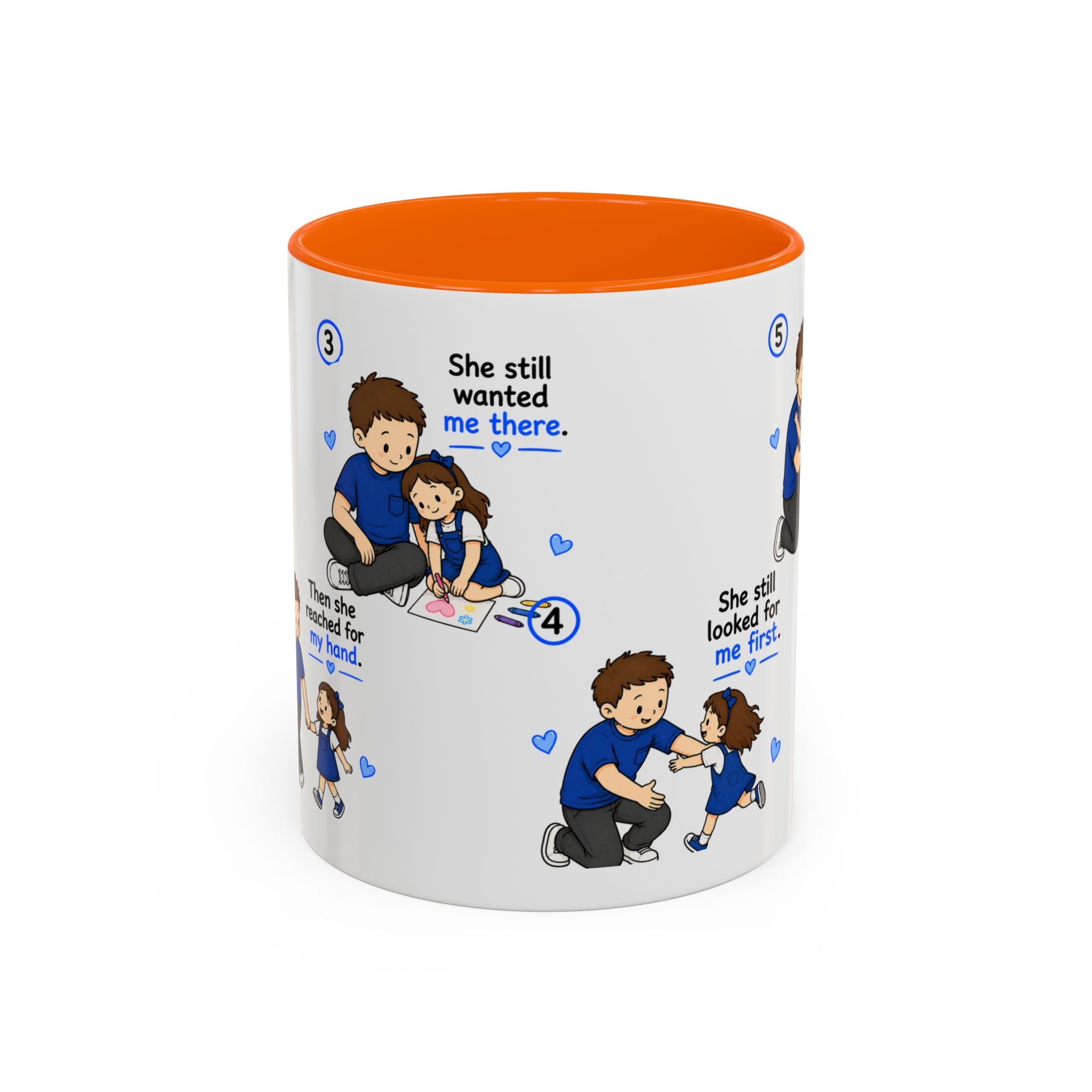 She Will Always Be My Little Girl Mug Dad Daughter Gift Girl Dad Coffee Mug Father Daughter Comic Mug Fathers Day Gift