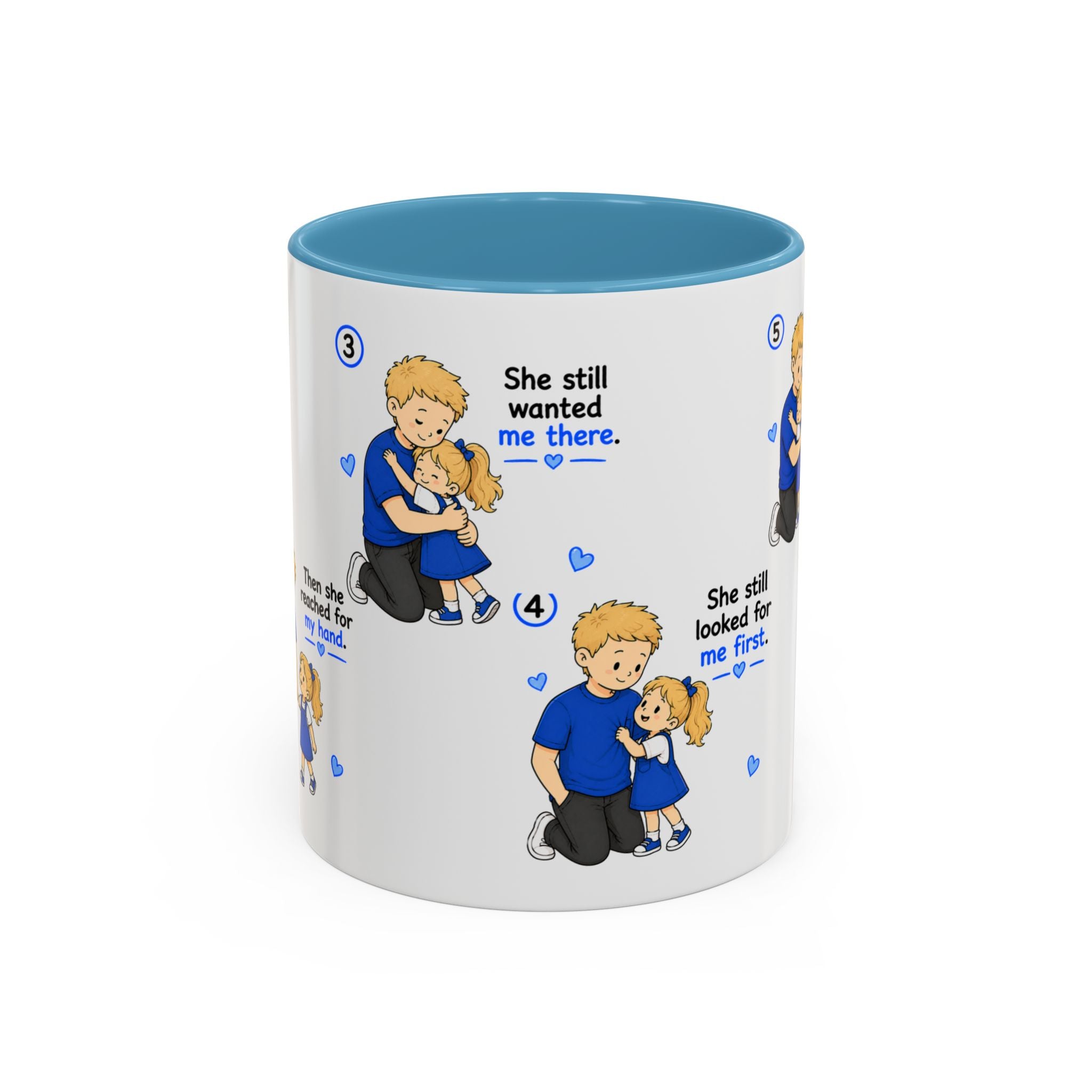She Will Always Be My Little Girl Mug Girl Dad Gift Father Daughter Coffee Mug Dad Daughter Comic Story Mug Fathers Day Gift