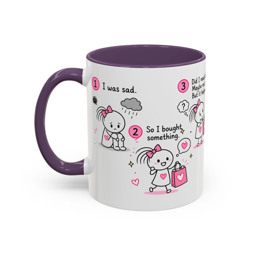 Retail Therapy Mug Funny Shopping Mug Online Shopping Gift Self Care Coffee Cup