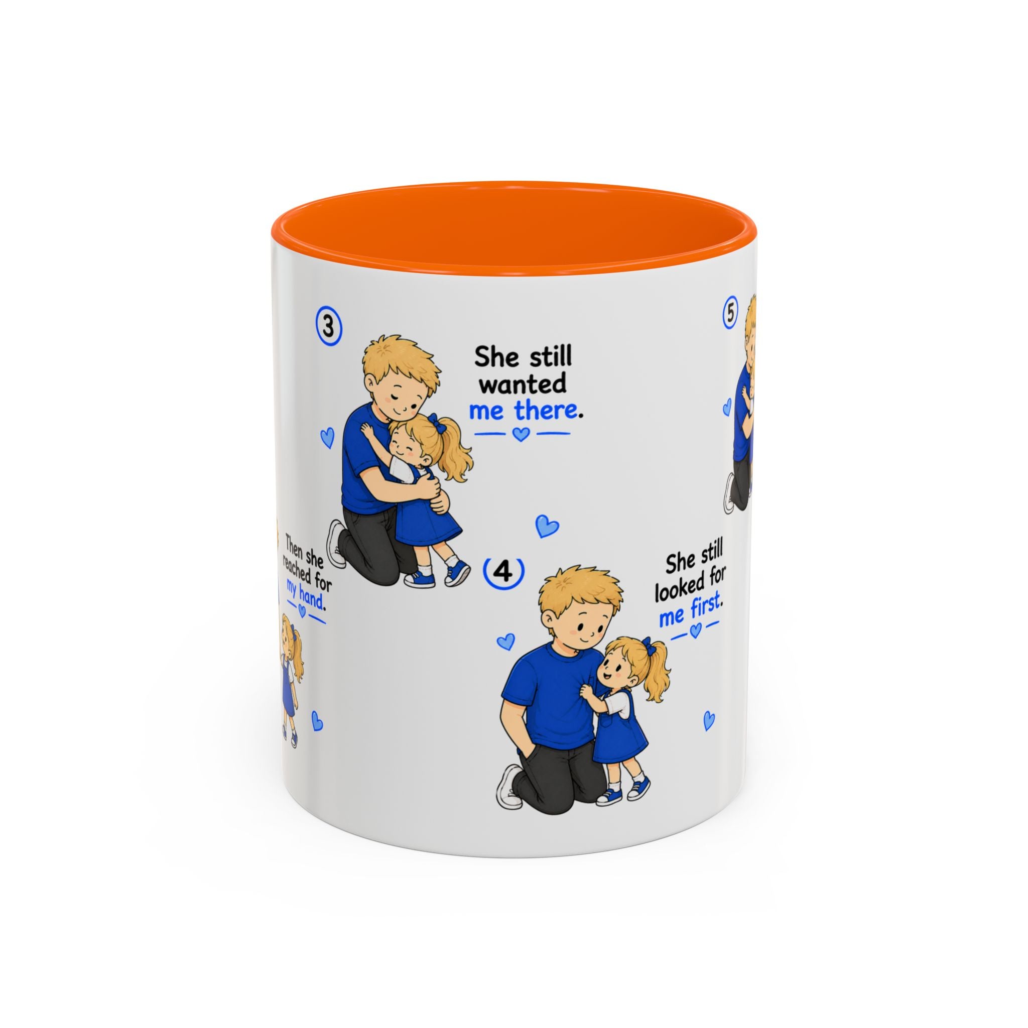 She Will Always Be My Little Girl Mug Girl Dad Gift Father Daughter Coffee Mug Dad Daughter Comic Story Mug Fathers Day Gift