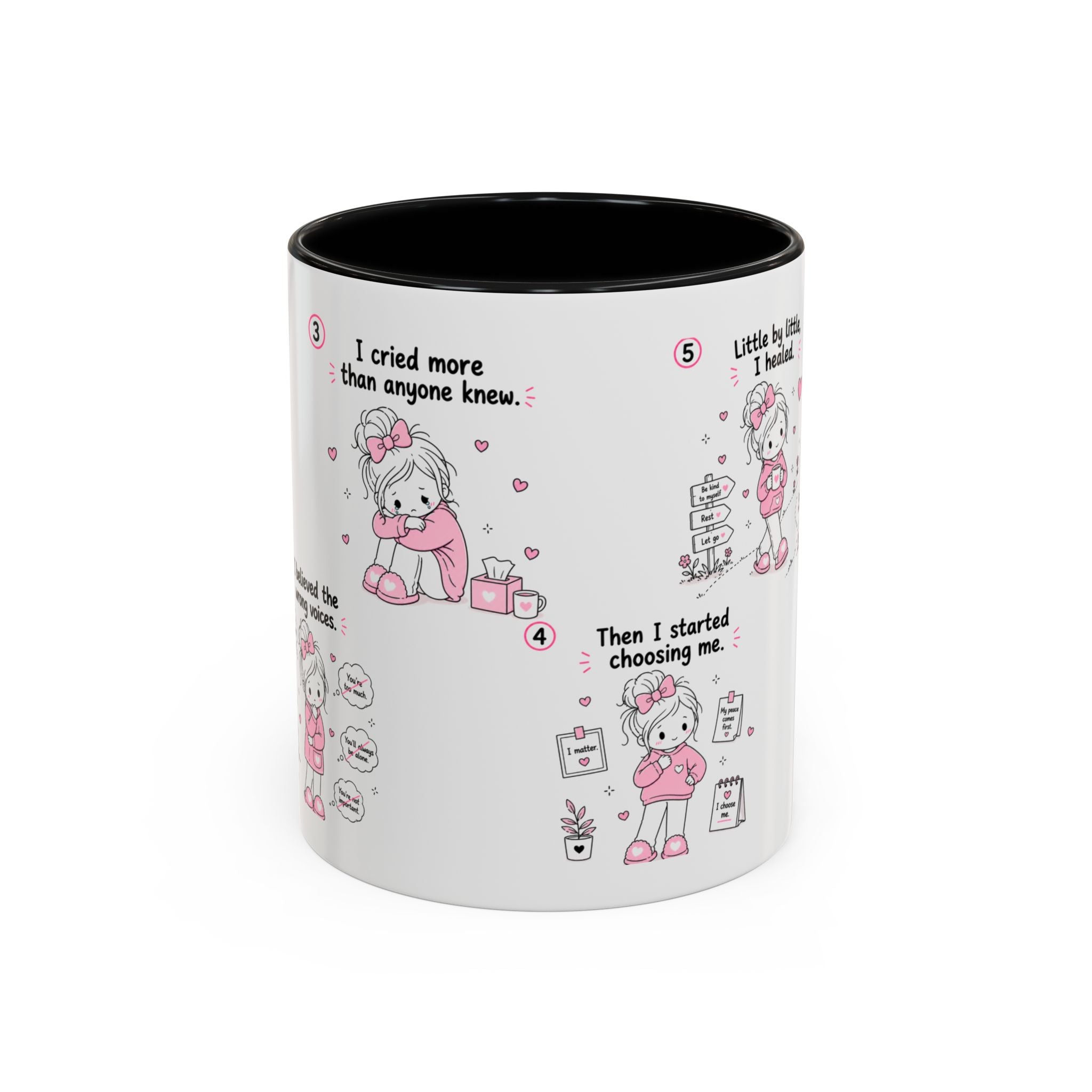 She Found Herself Again Mug Self Love Healing Journey Coffee Cup