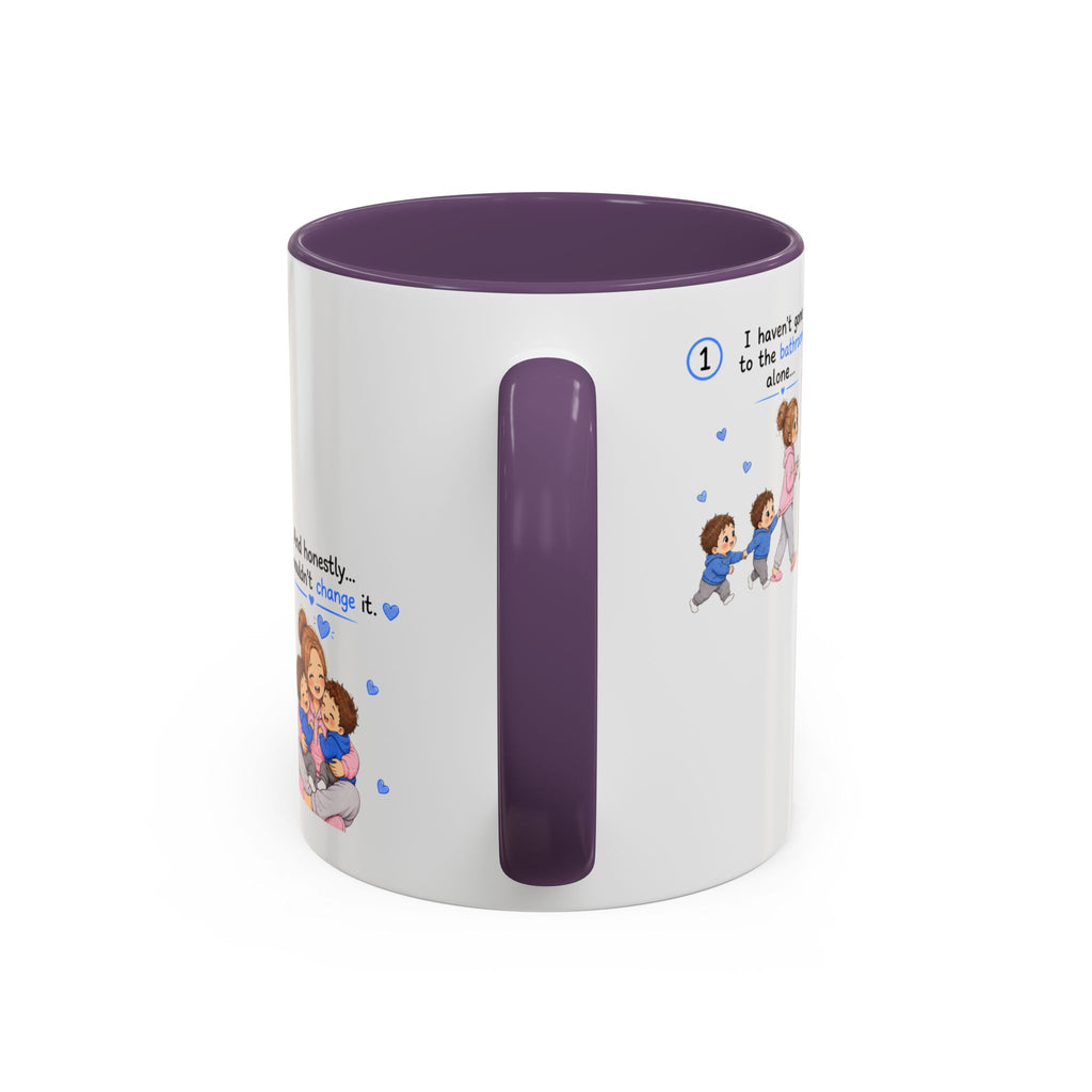 Twin Mom Coffee Mug Someone Is Always Cuddling Gift for Moms of Twins