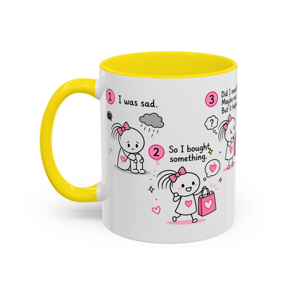 Retail Therapy Mug Funny Shopping Mug Online Shopping Gift Self Care Coffee Cup