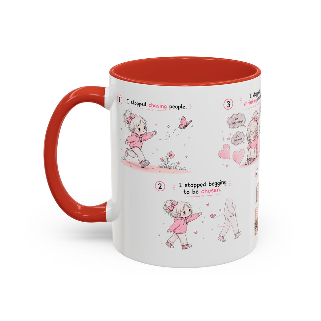 I Chose Myself Mug Self Love Healing Journey Gift for Women