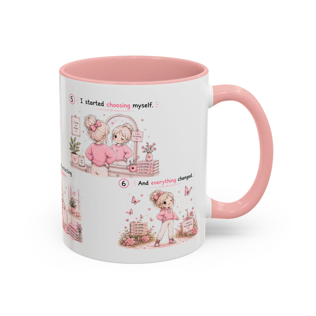 I Chose Myself Mug Self Love Healing Journey Gift for Women