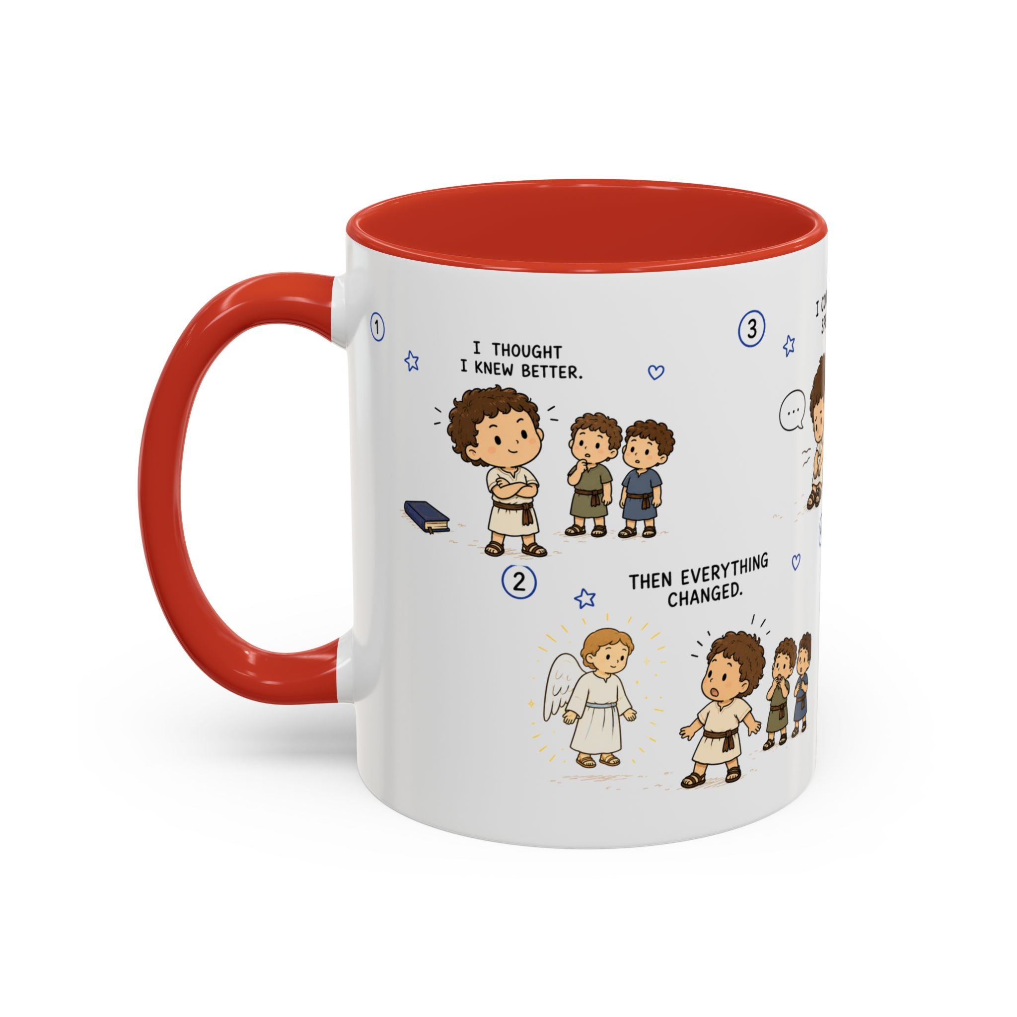 Alma the Younger Christian Story Mug | Faith Inspired Ceramic Coffee Cup | Scripture Gift for Christians | LDS Gift