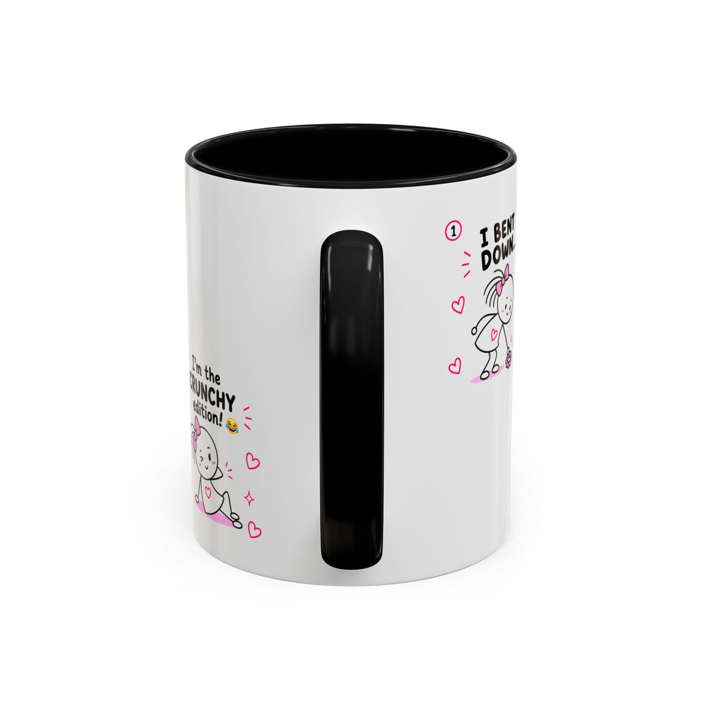 Crunchy Edition Cute Spine Puns Mug | Accent Coffee Mug
