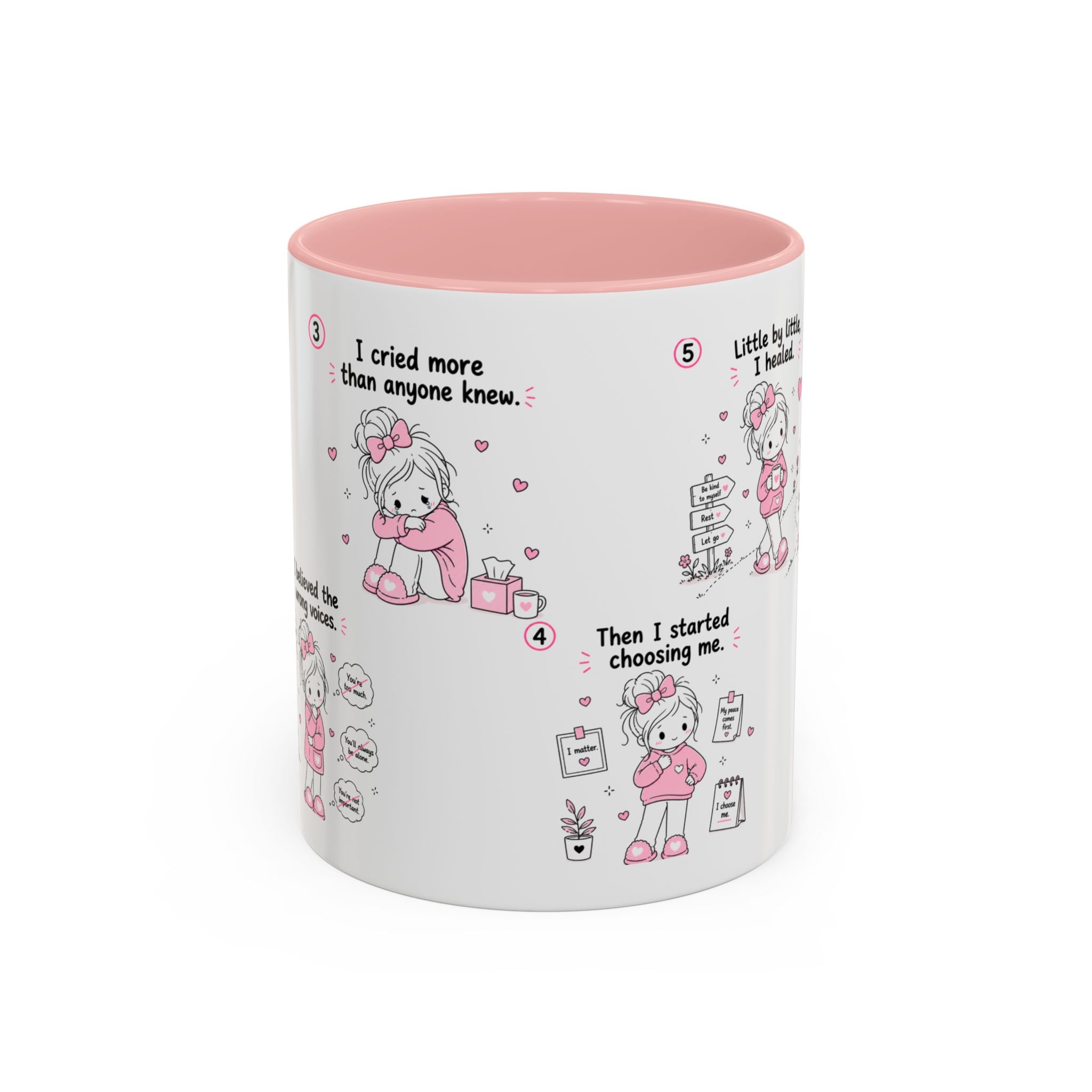 She Found Herself Again Mug Self Love Healing Journey Coffee Cup