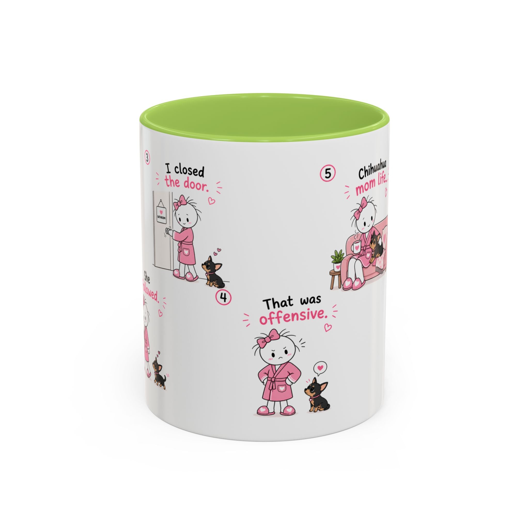 Chihuahua Mom Life Mug Funny Chihuahua Mom Gift Dog Mom Coffee Cup Chihuahua Lover Mug