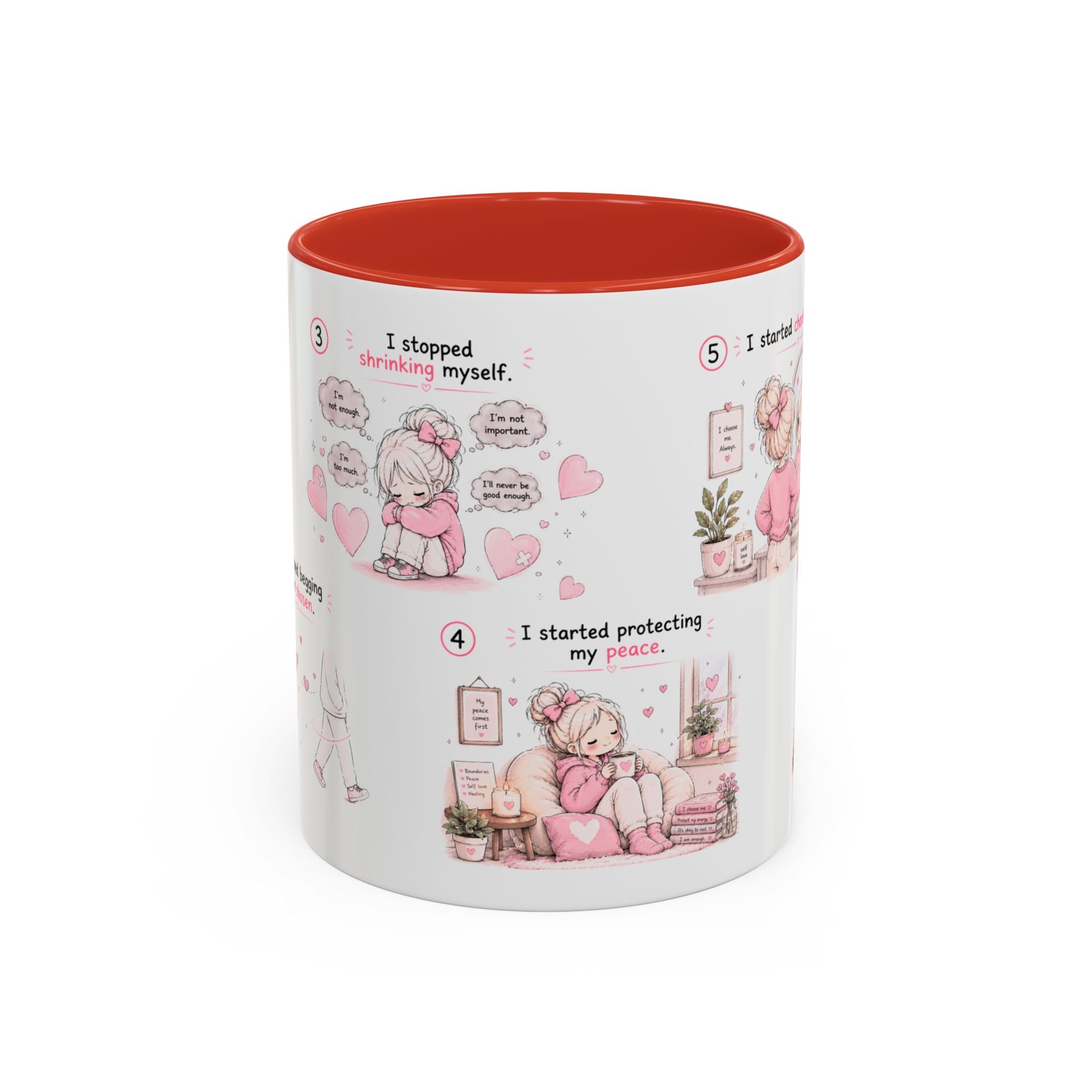 I Chose Myself Mug Self Love Healing Journey Gift for Women