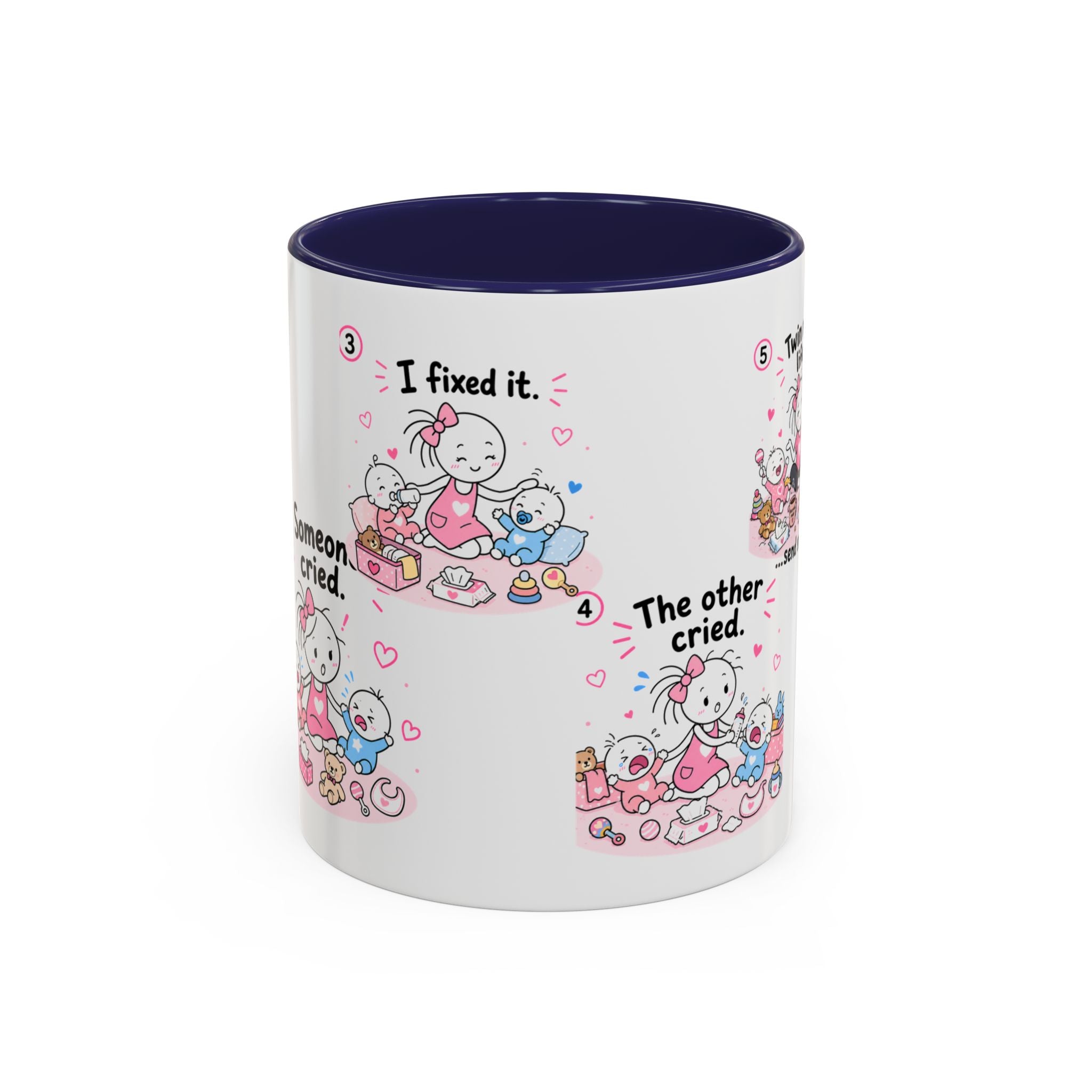 Twin Mom Life Mug Funny Twin Mom Gift Twin Mom Coffee Cup Mother of Twins Mug