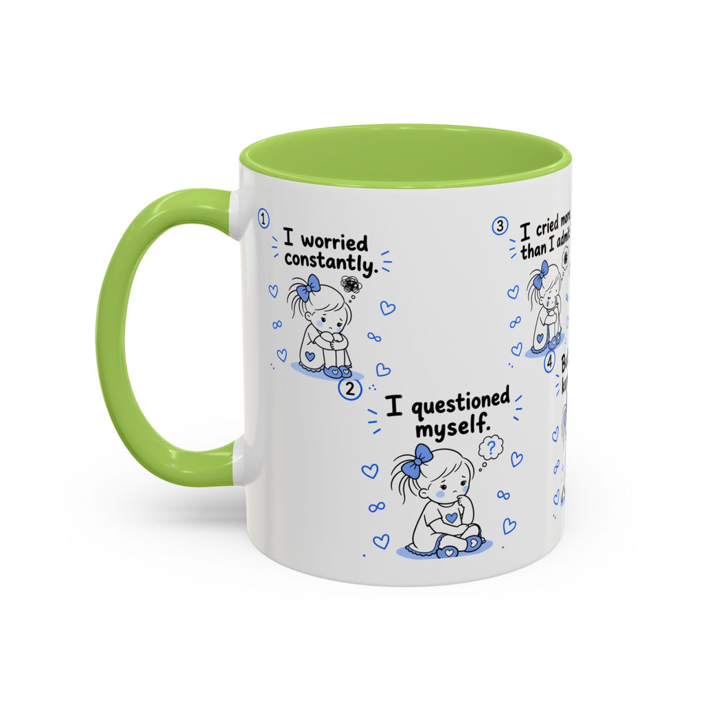 Autism Mom Mug  One Day at a Time  Inspirational Coffee Cup for Special Needs Moms