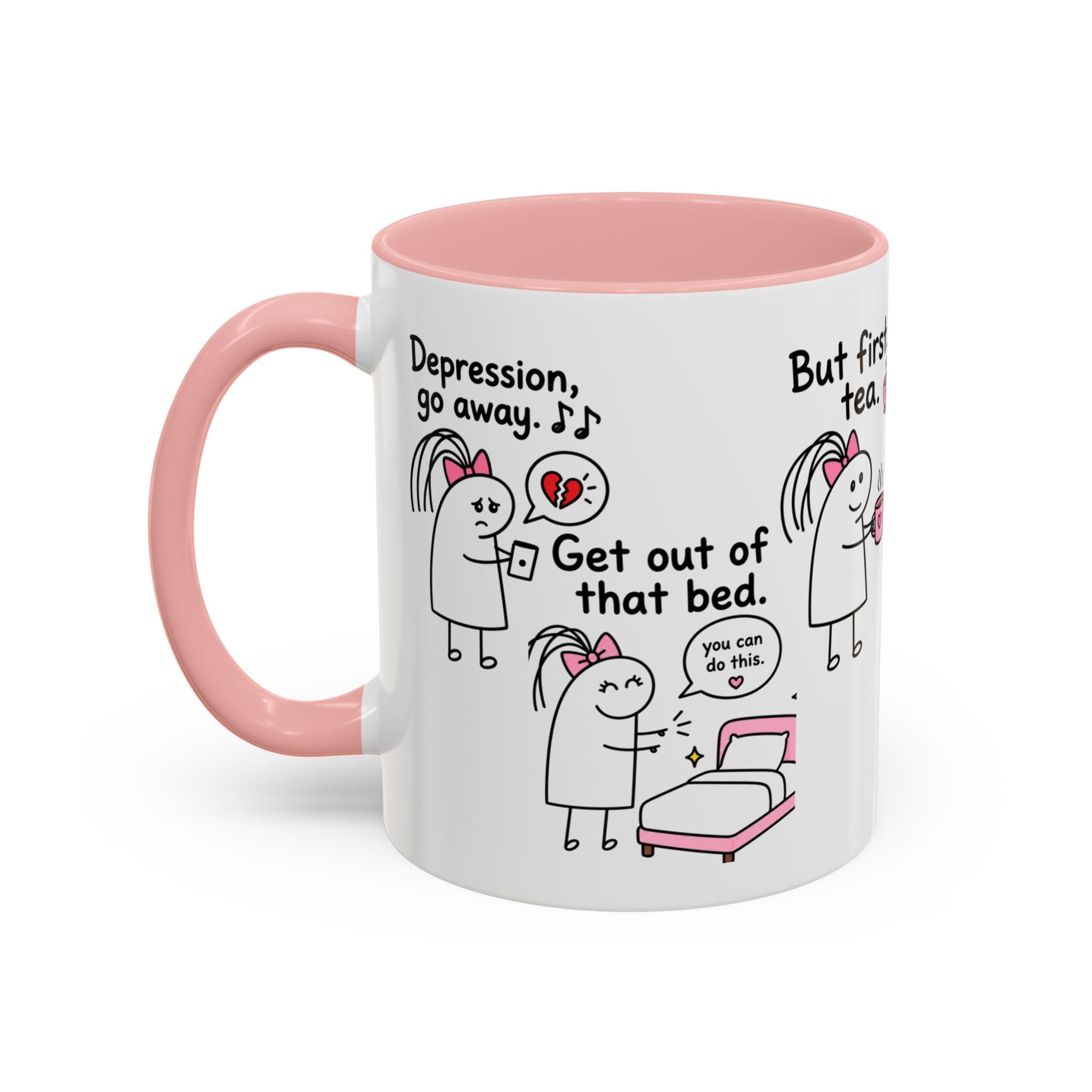 But First Tea | Funny Mental Health Cartoon