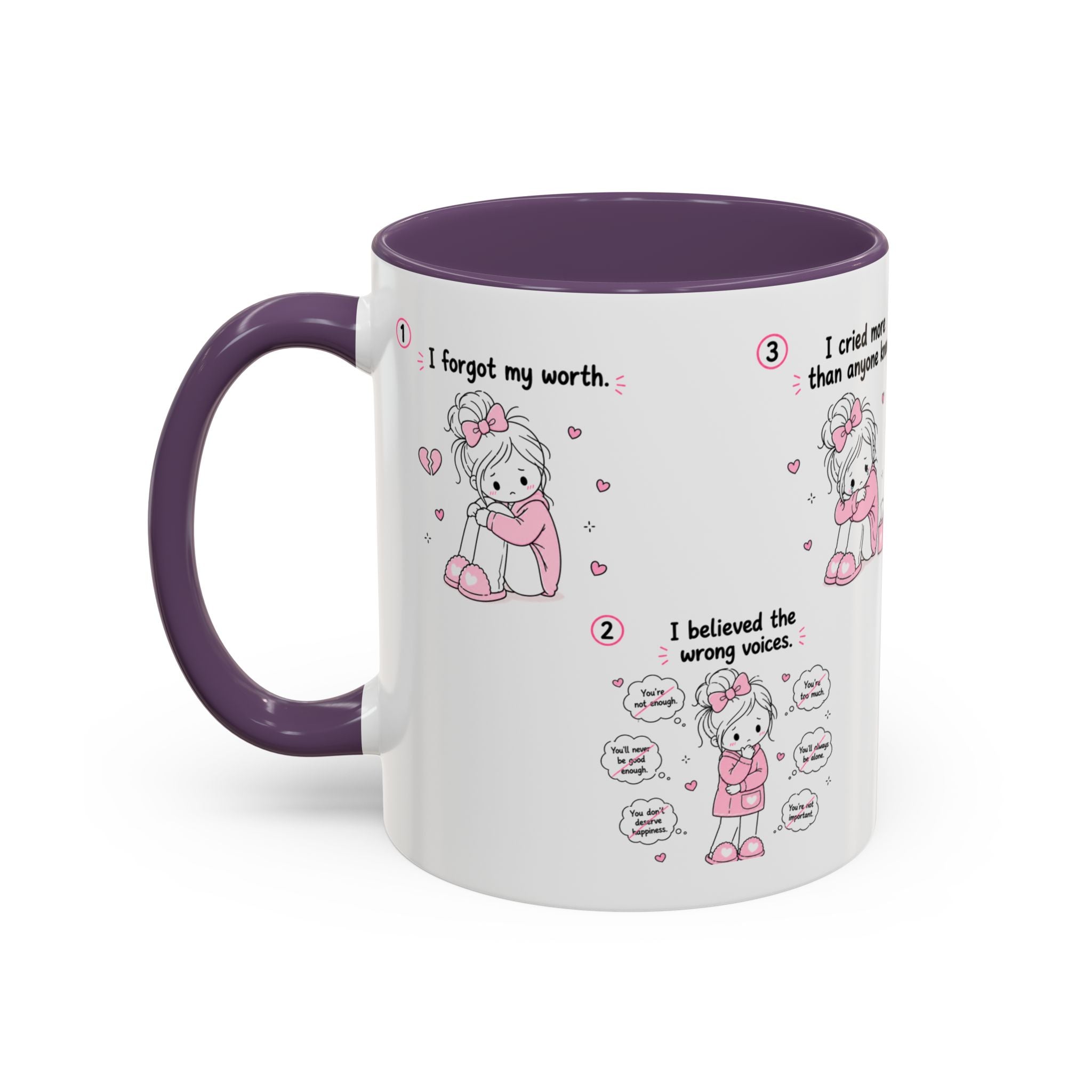 She Found Herself Again Mug Self Love Healing Journey Coffee Cup