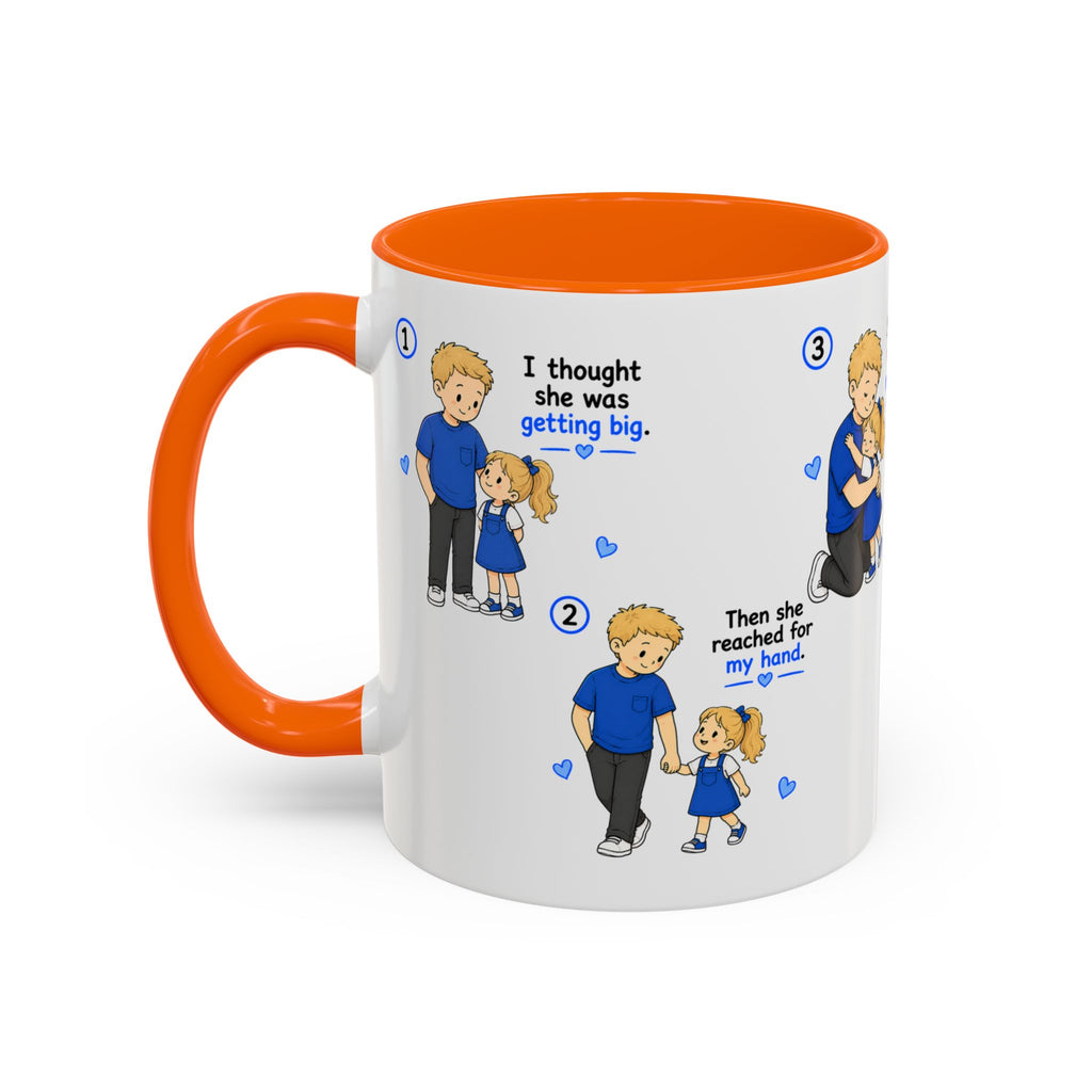 She Will Always Be My Little Girl Mug Girl Dad Gift Father Daughter Coffee Mug Dad Daughter Comic Story Mug Fathers Day Gift