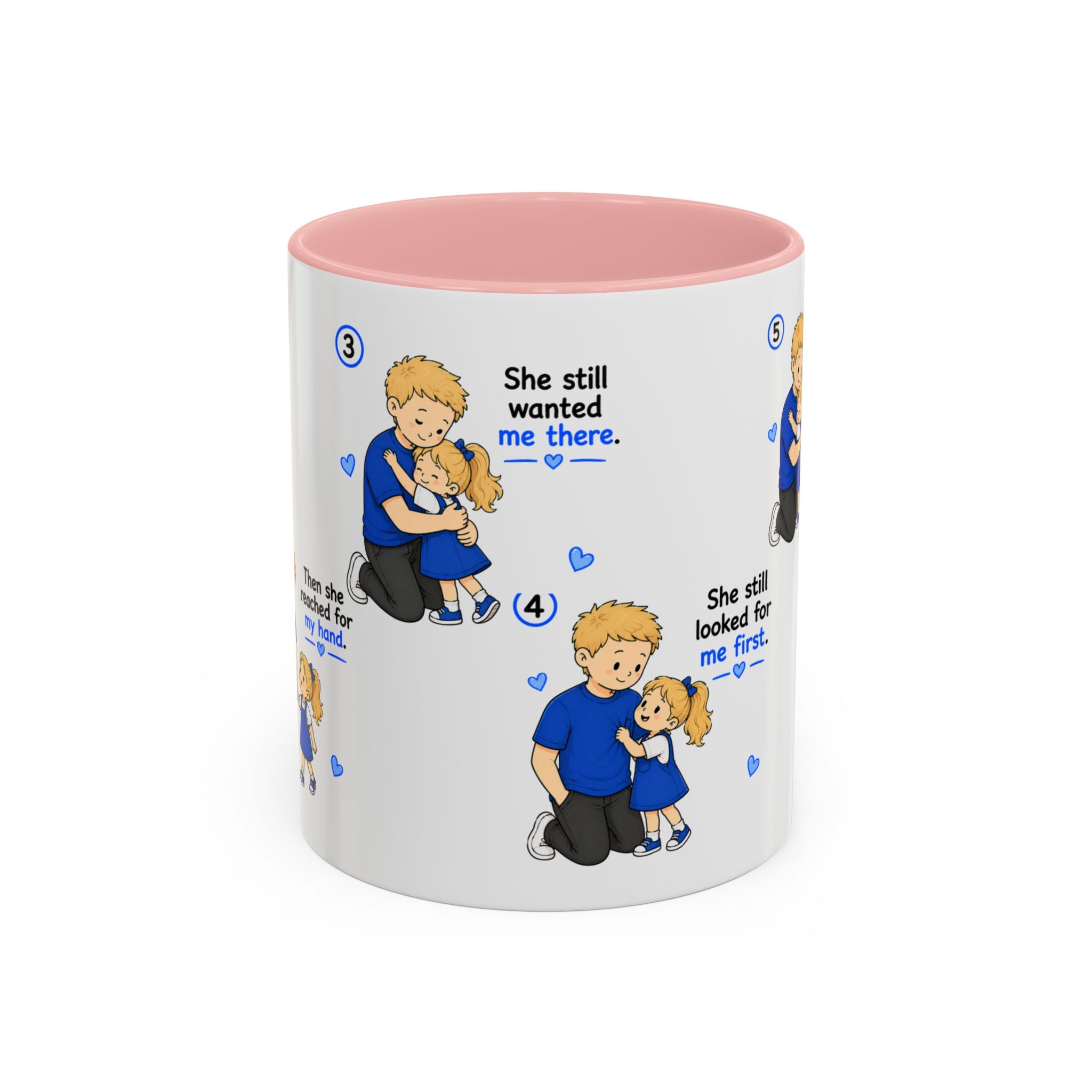 She Will Always Be My Little Girl Mug Girl Dad Gift Father Daughter Coffee Mug Dad Daughter Comic Story Mug Fathers Day Gift