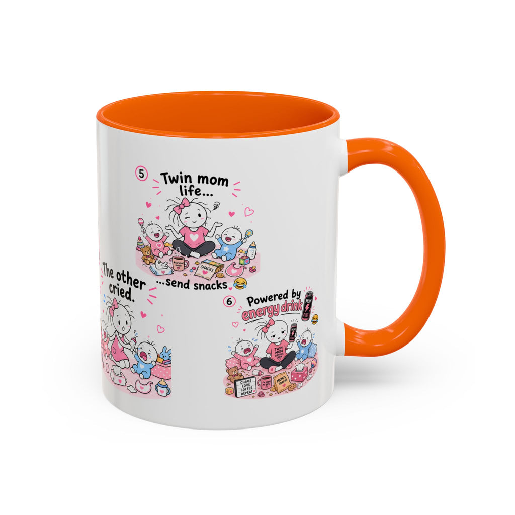 Twin Mom Life Mug Funny Twin Mom Gift Twin Mom Coffee Cup Mother of Twins Mug