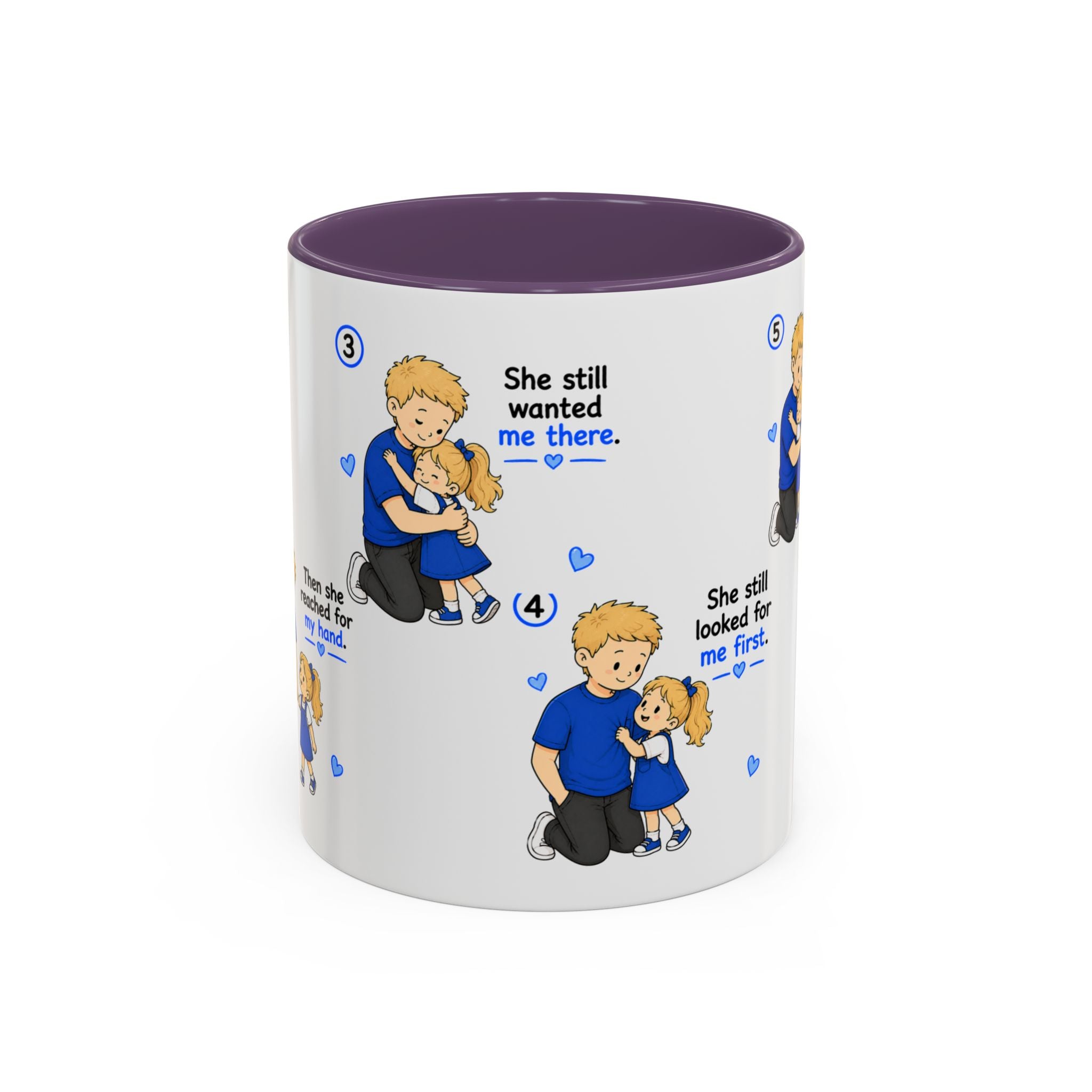 She Will Always Be My Little Girl Mug Girl Dad Gift Father Daughter Coffee Mug Dad Daughter Comic Story Mug Fathers Day Gift
