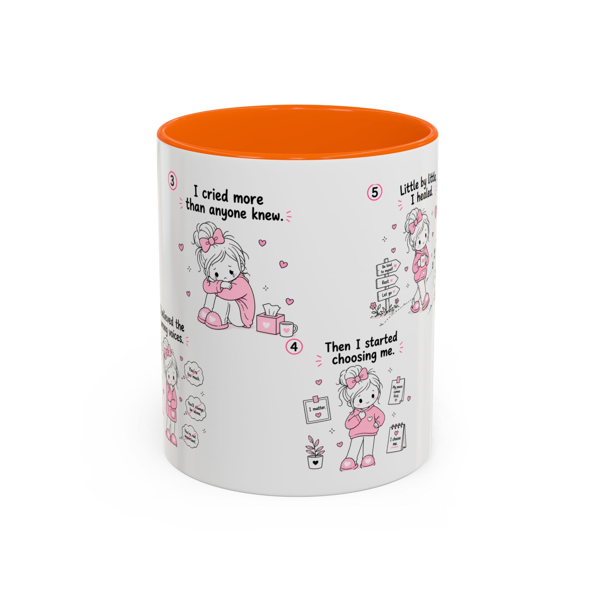 She Found Herself Again Mug Self Love Healing Journey Coffee Cup