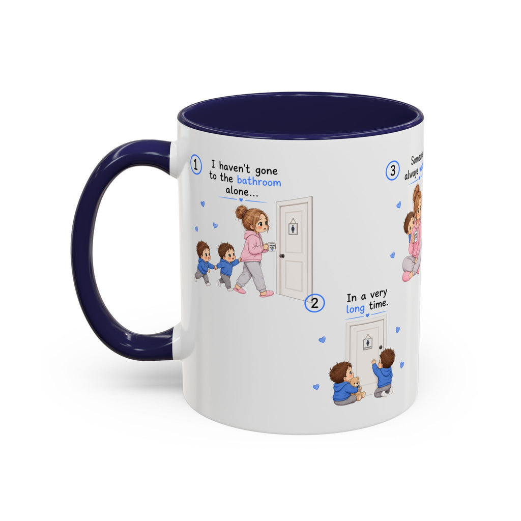 Twin Mom Coffee Mug Someone Is Always Cuddling Gift for Moms of Twins
